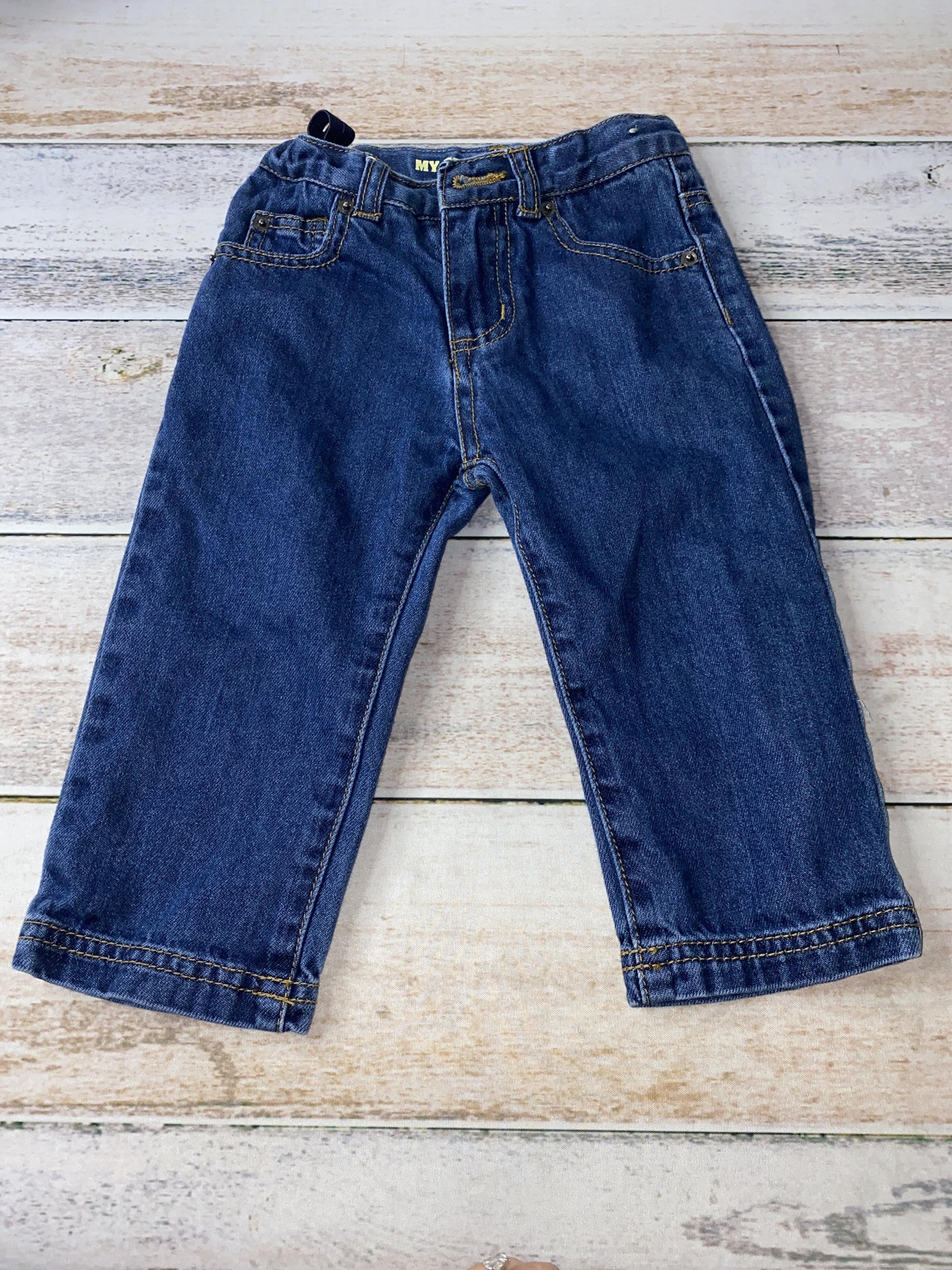 ZY Unisex Denim Jeans Size: 12-18 months Denim