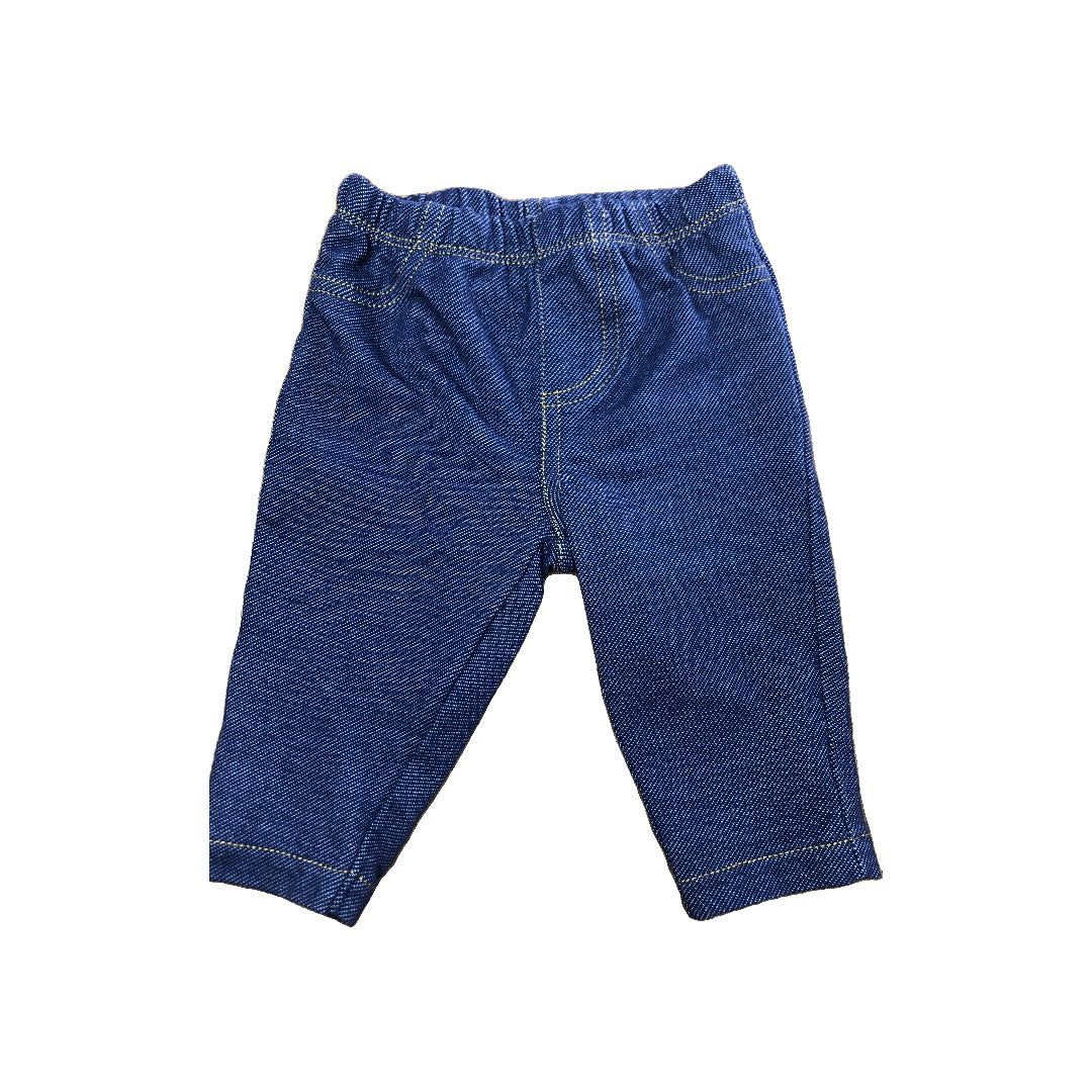 Carters Girls Denim Pants Size: 3 months Denim