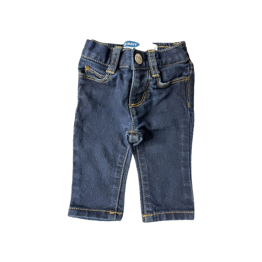 Old Navy Unisex Denim Pants Size: 0-3 months Denim