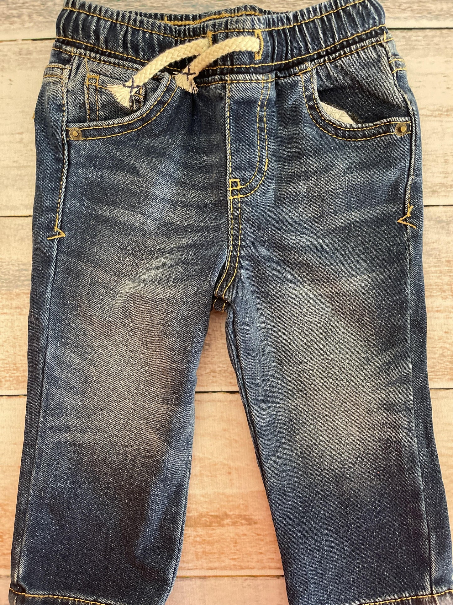 Cat & Jack Girls Denim Jeans Size: 12 months Denim