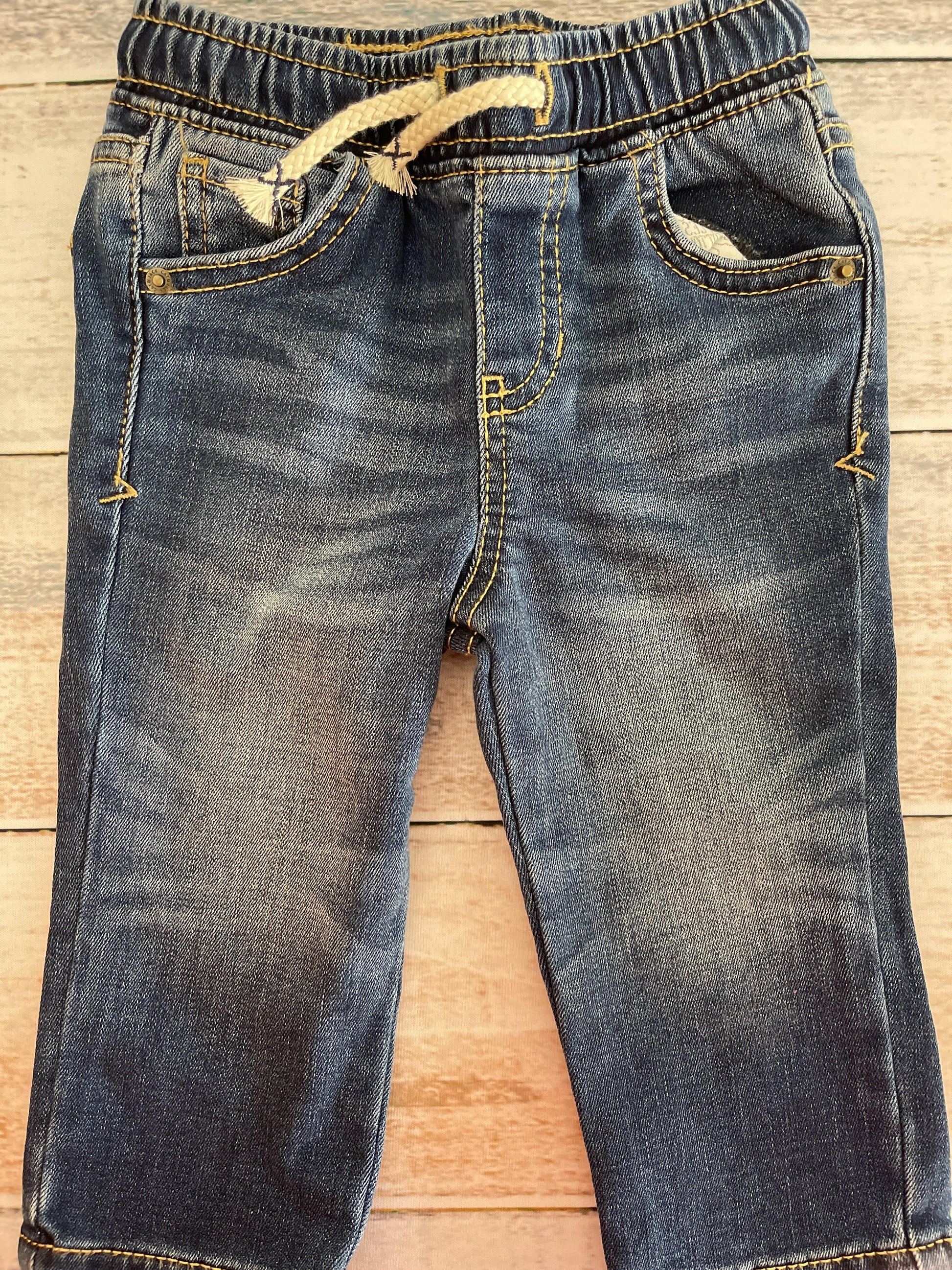 Cat & Jack Girls Denim Jeans Size: 12 months Denim