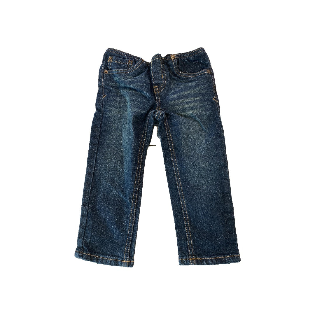 Cat & Jack Unisex Denim Jeans Size: 2T Denim