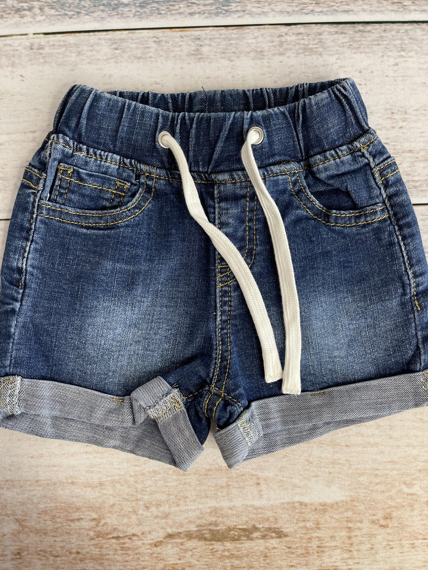 Little Bipsy Boys Denim Shorts Size: 12-18 months Denim