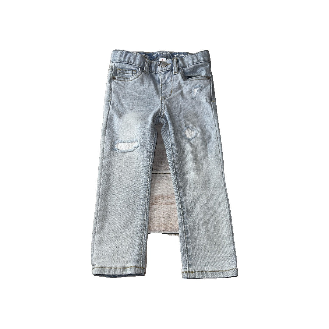 Cat & Jack Girls Denim Jeans Size: 3T Denim