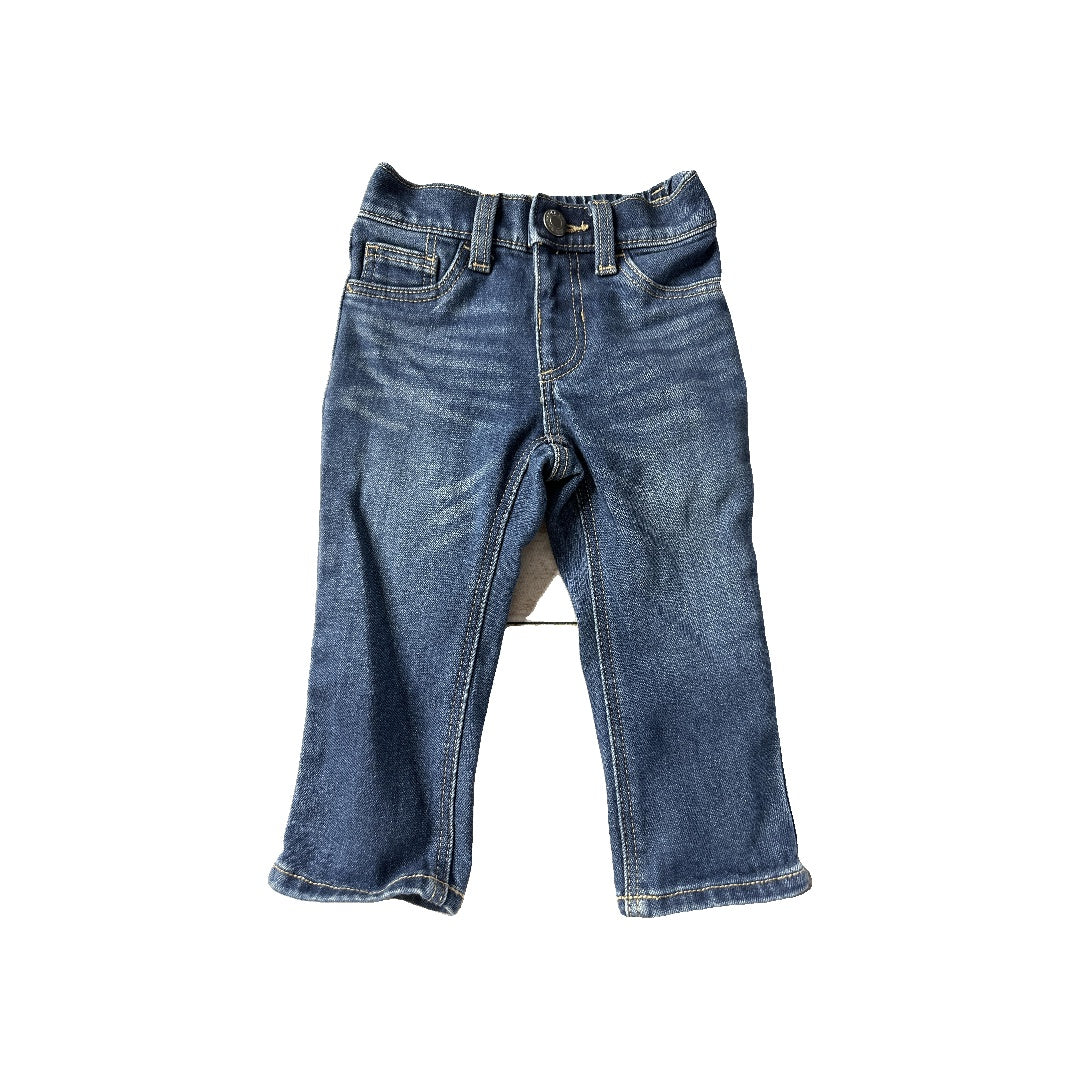 Old Navy Unisex Denim Pants Size: 12-18 months Denim