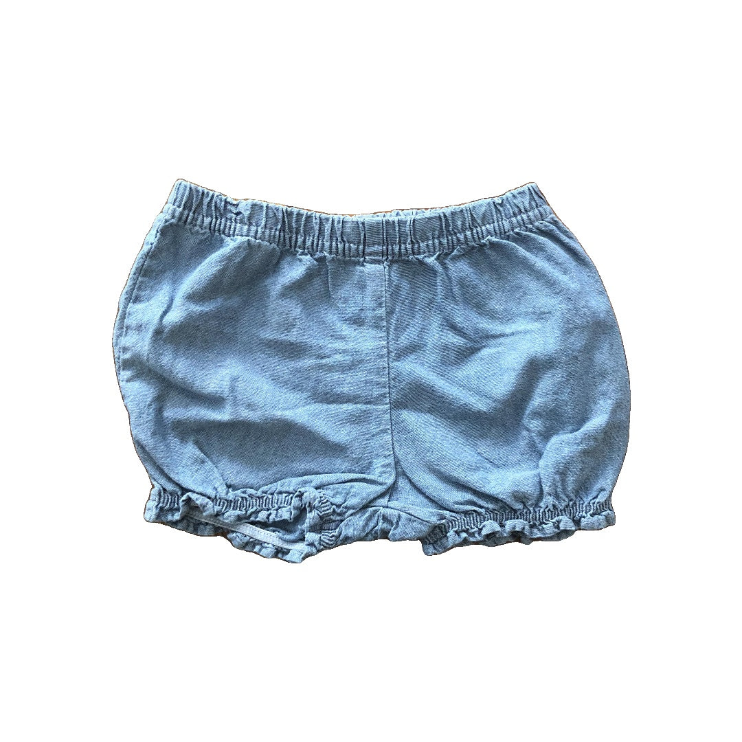 Carters Girls Denim Shirt Size: 9 months Denim