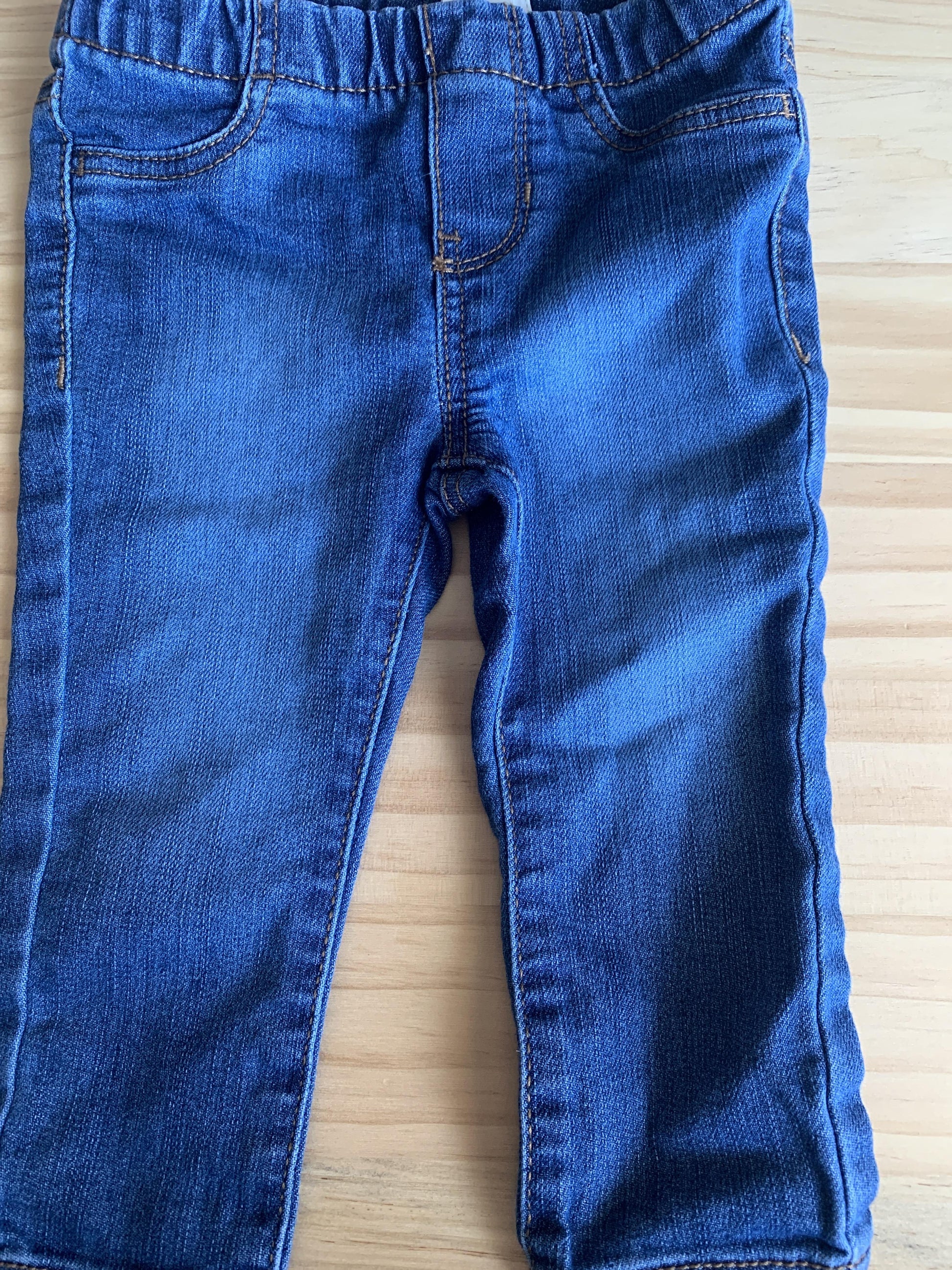 Girls Denim Pants Size: 12 months Denim