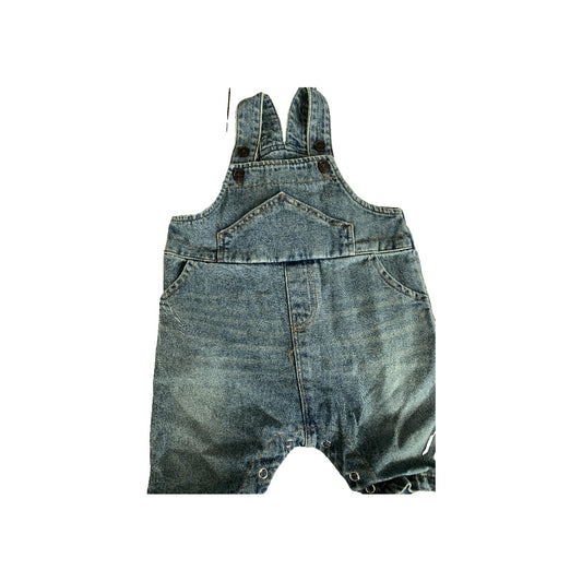 Bella B Boys Denim Overalls Size: 12M Denim
