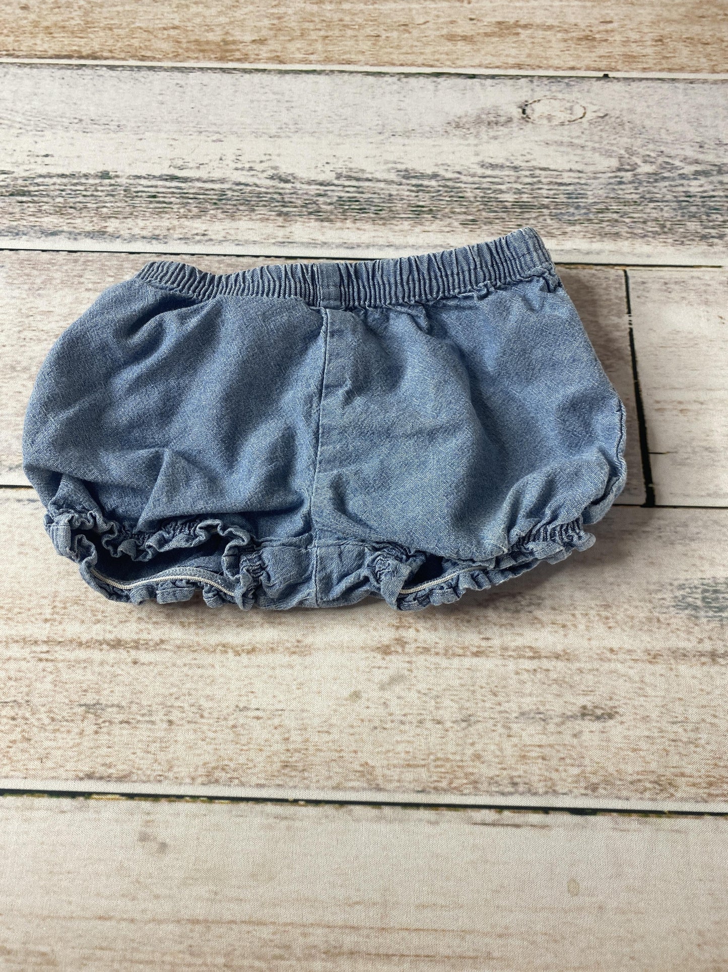 Carters Girls Denim Shorts Size: 6 months Denim