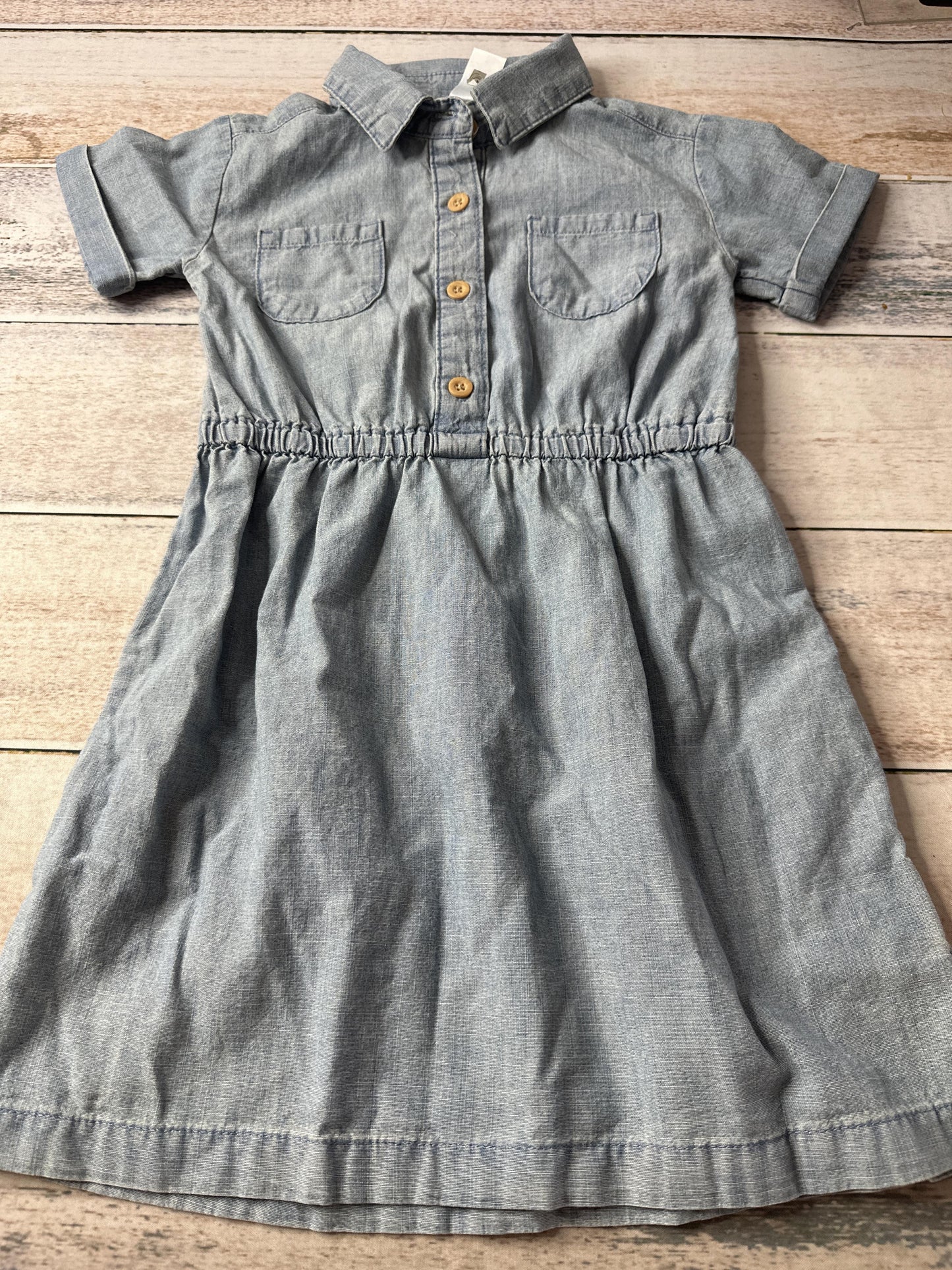 Carters Girls Denim Dress Size: 5T Denim