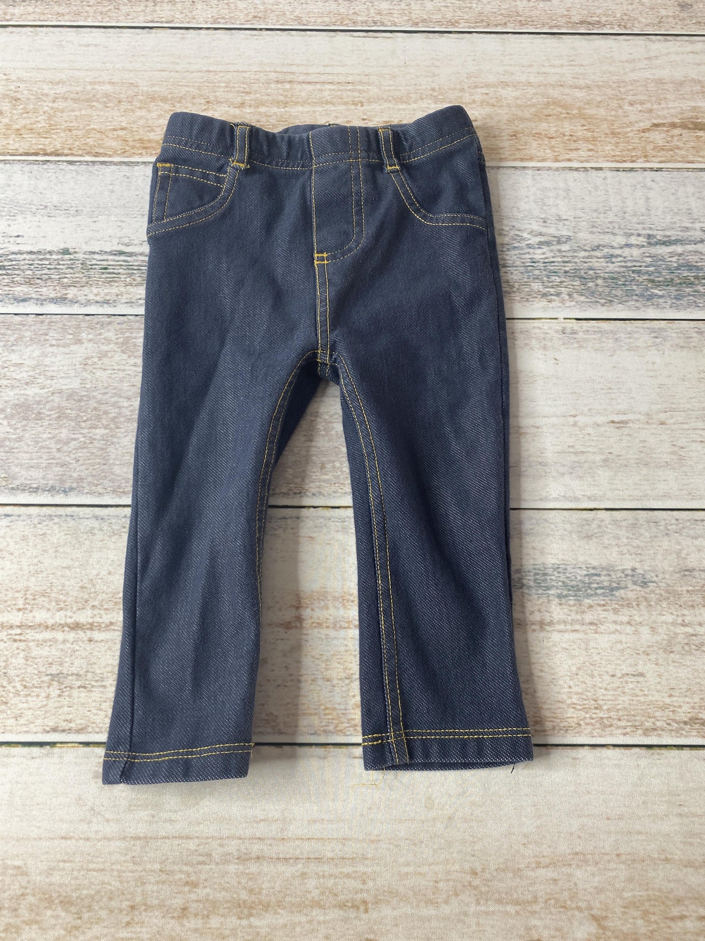 First Impressions Girls Denim Pants Size: 12 months Denim