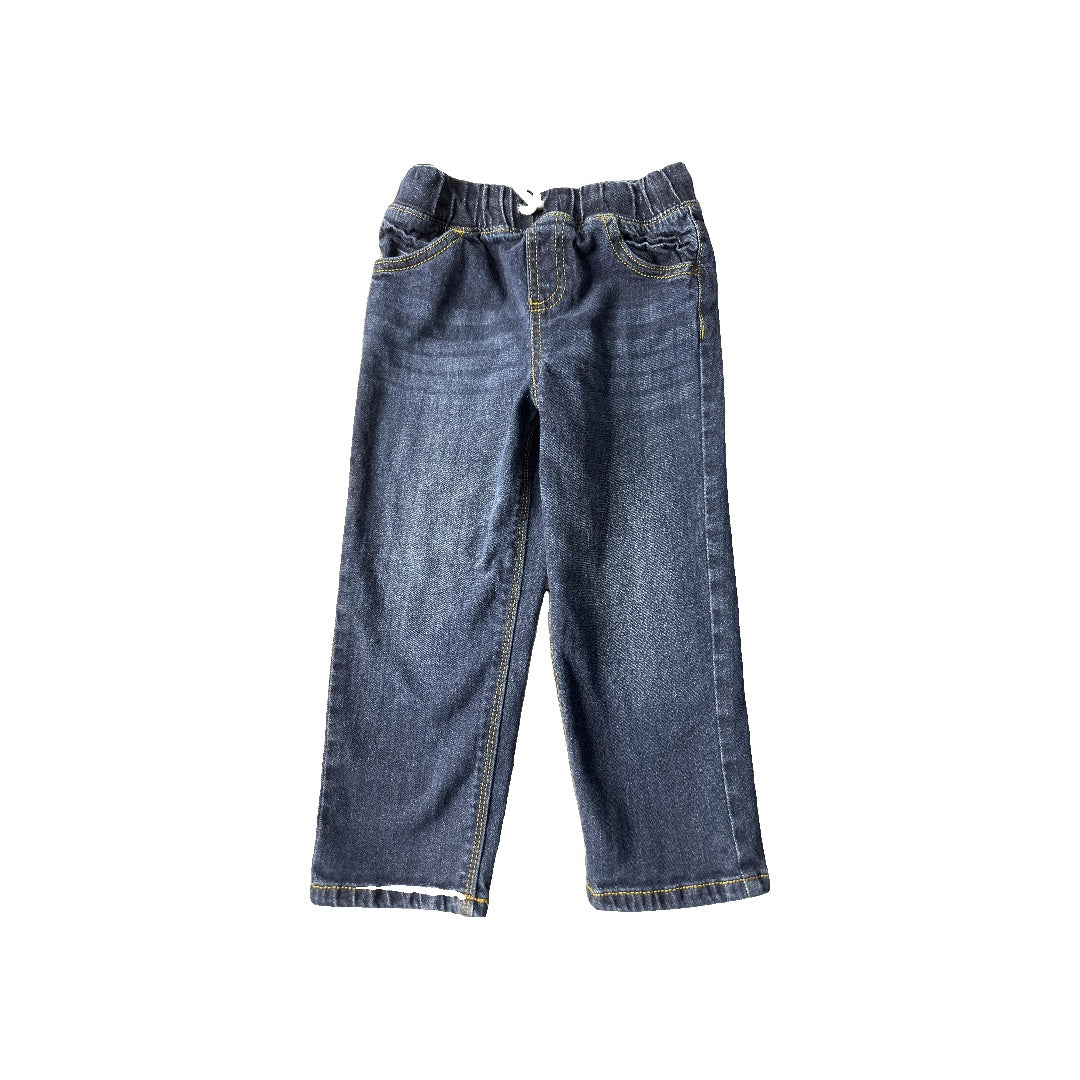 Unisex Denim Pants Size: 3T Denim