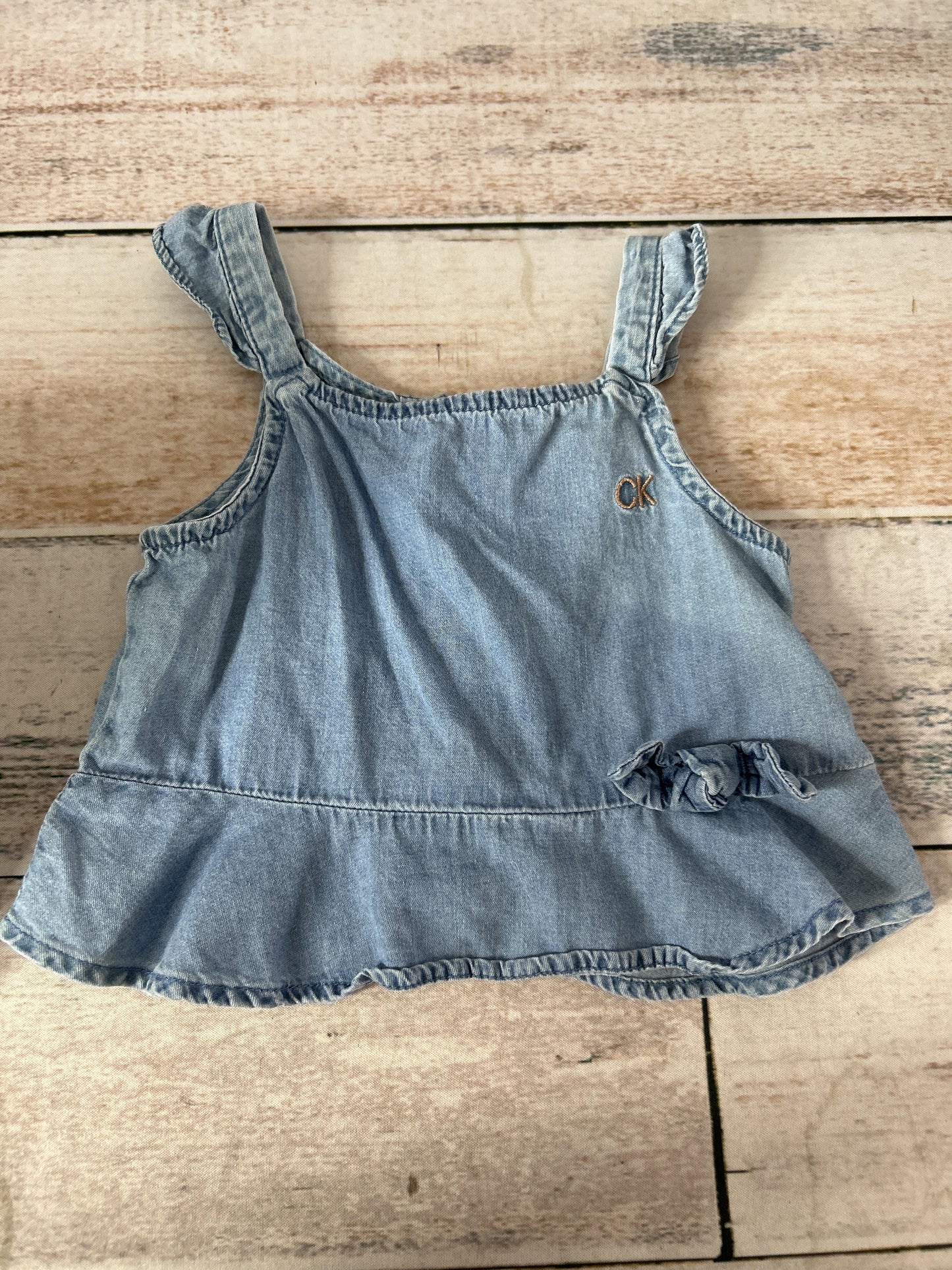 Unisex Denim Tank Top Size: 2T Denim