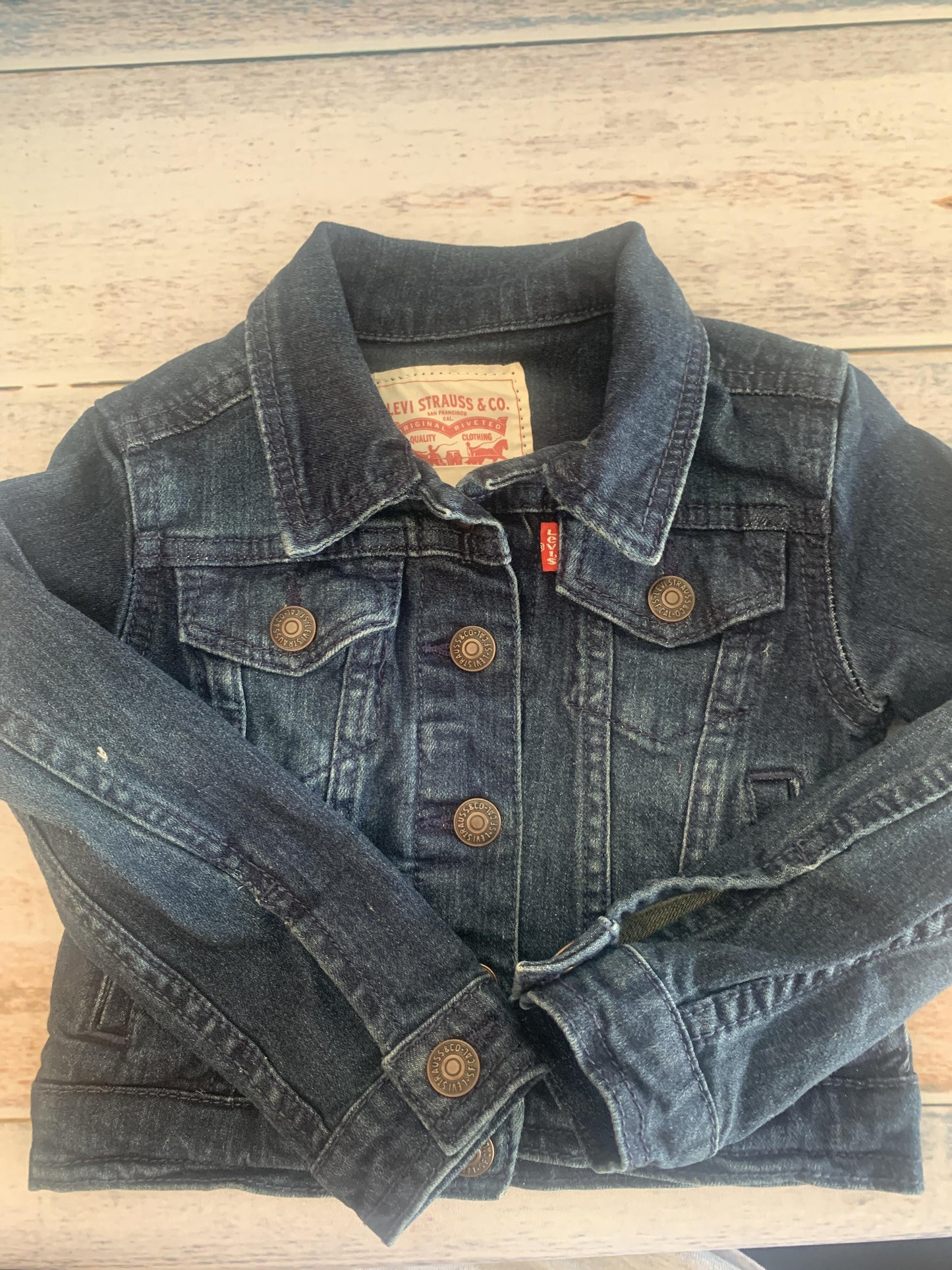 Levis Girls Denim Jacket Size: 2T Denim