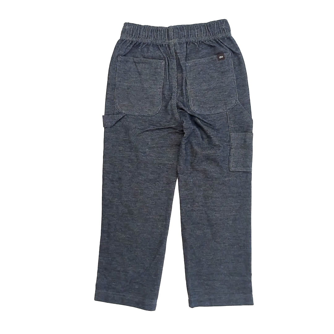 Tea Collection Boys Denim Casual Pants Size: 5T Denim