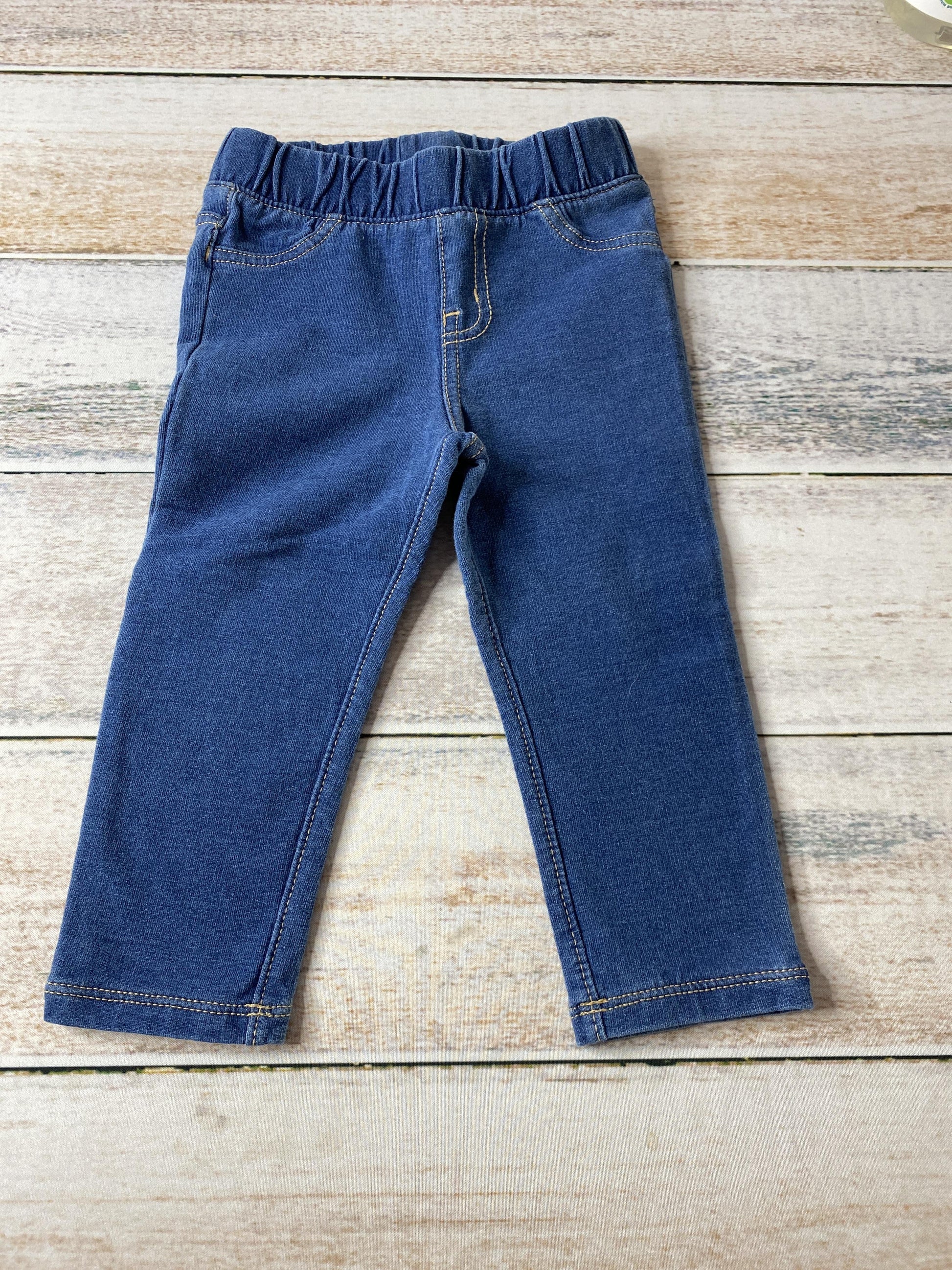 Cat & Jack Girls Denim Leggings Size: 18 months Denim