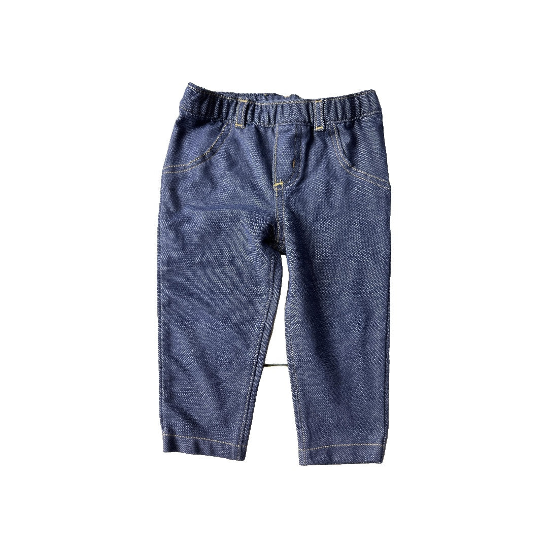 Carters Unisex Denim Pants Size: 9 months Denim