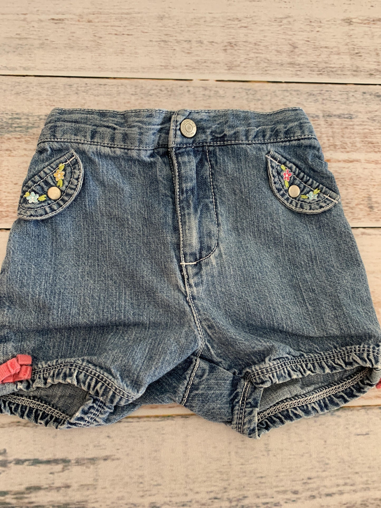 Sonoma Girls Denim Shorts Size: 6-9 months Denim