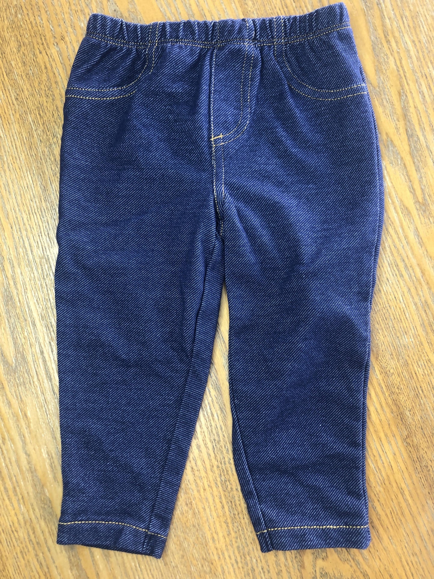 Carters Girls Denim Pants Size: 12 months Denim