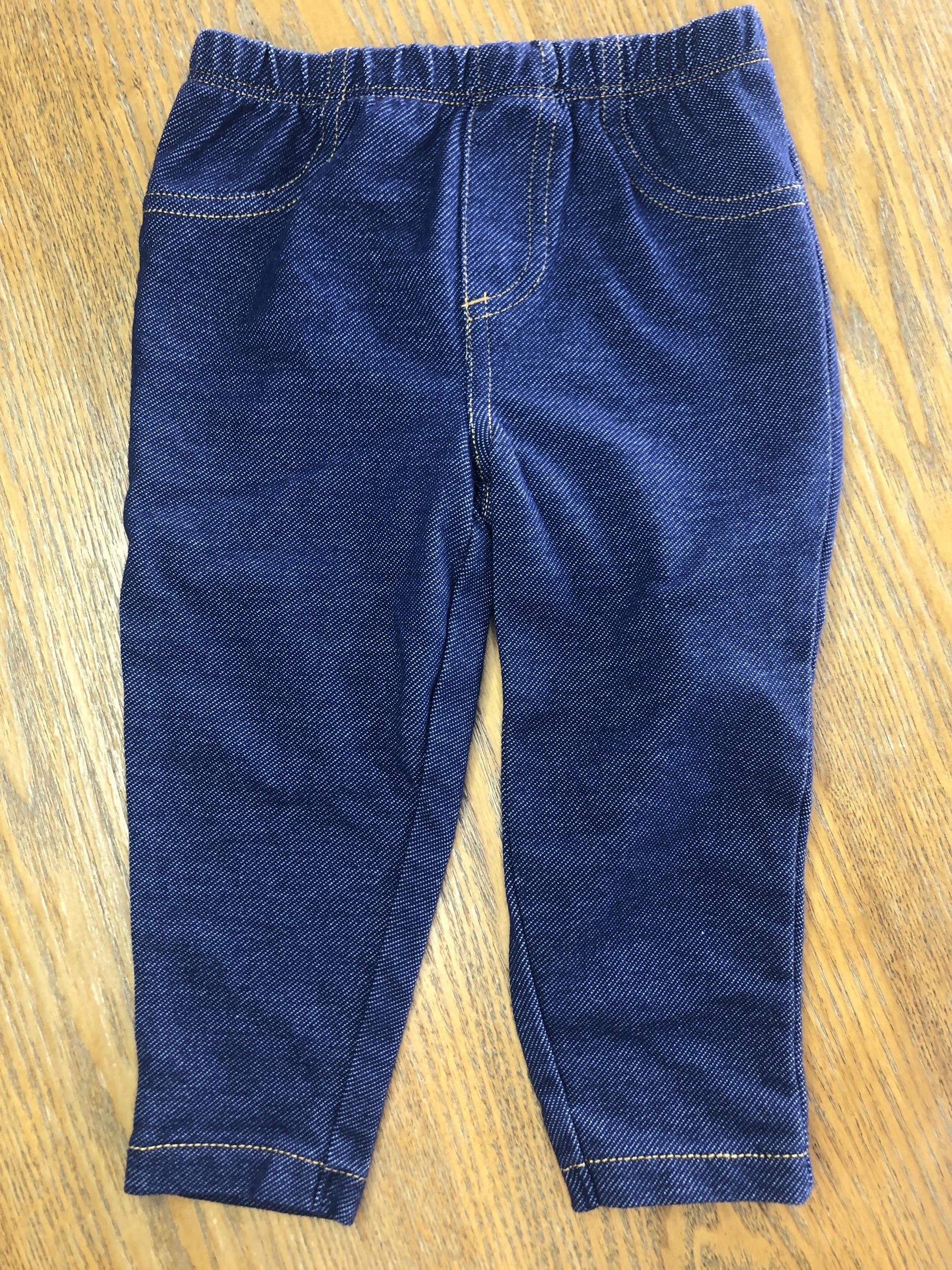 Carters Girls Denim Pants Size: 12 months Denim