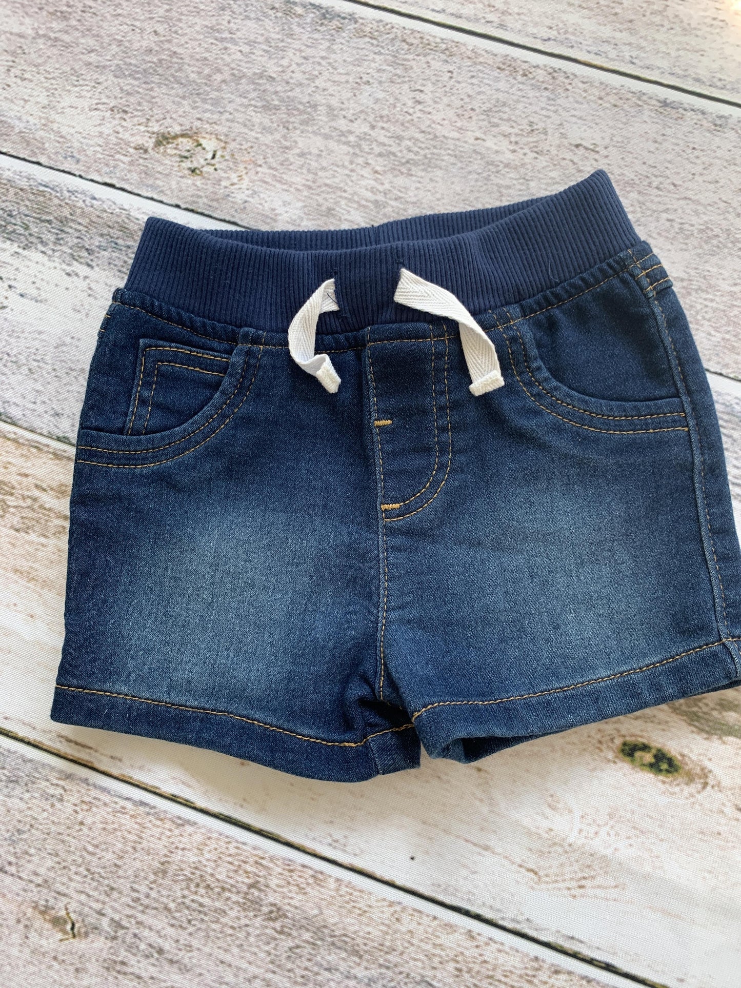 Cat & Jack Boys Denim Shorts Size: 6-9 months Denim
