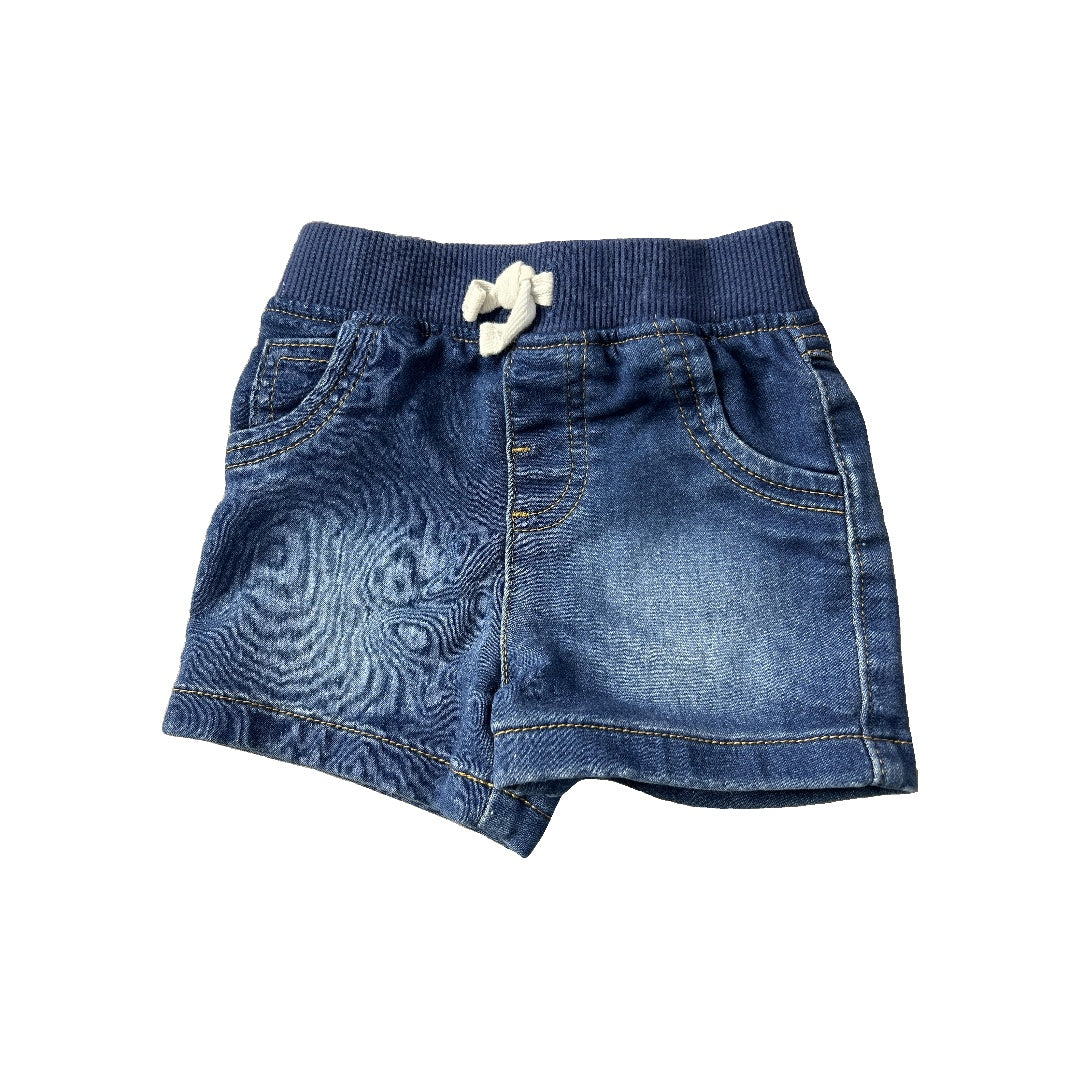 Carters Unisex Denim Shorts Size: 9-Jun Denim