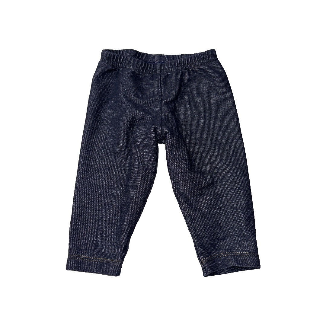 Carters Girls Denim Pants Size: 6 months Denim