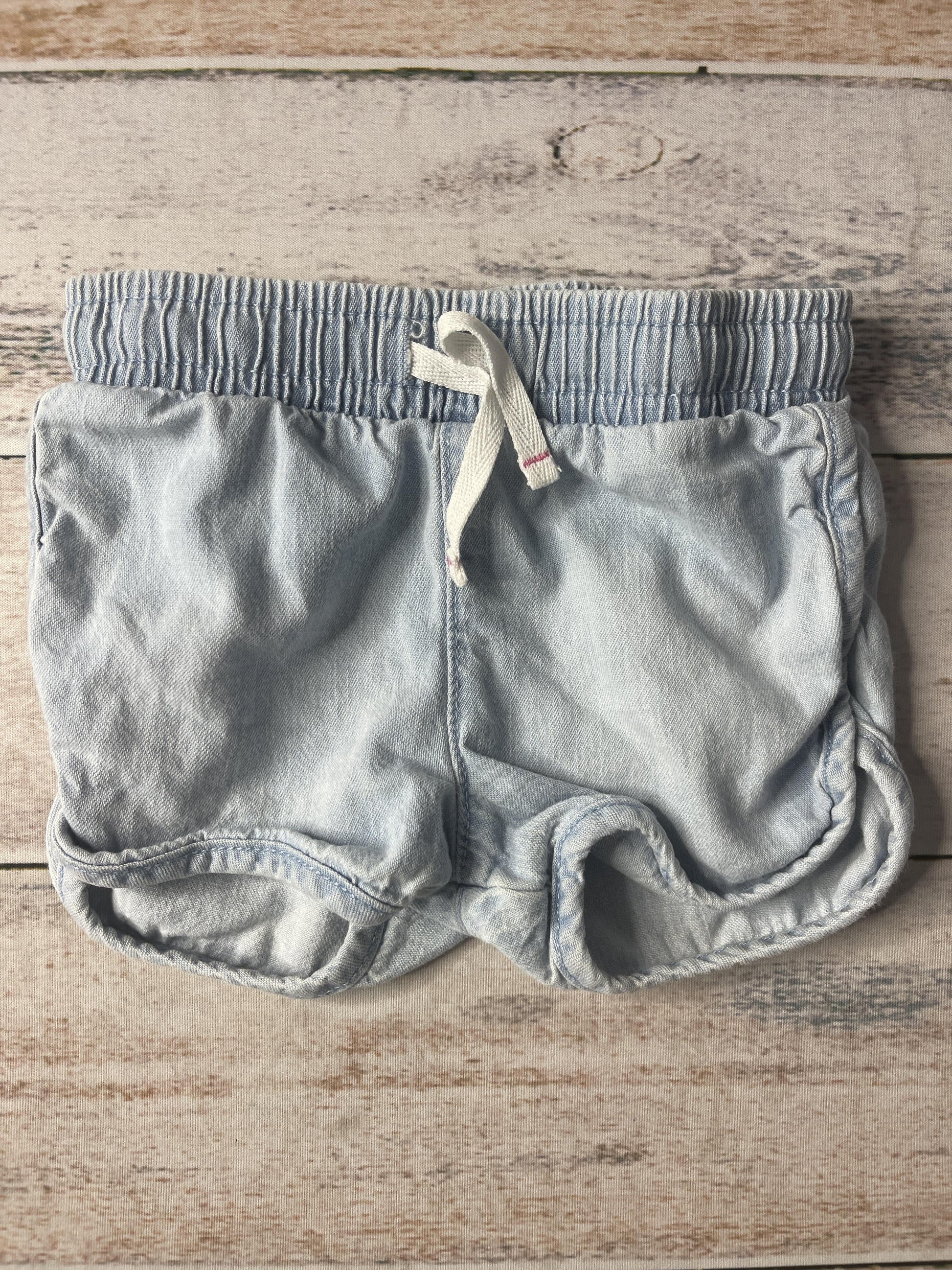 Cat & Jack Girls Denim Shorts Size: 2T Denim