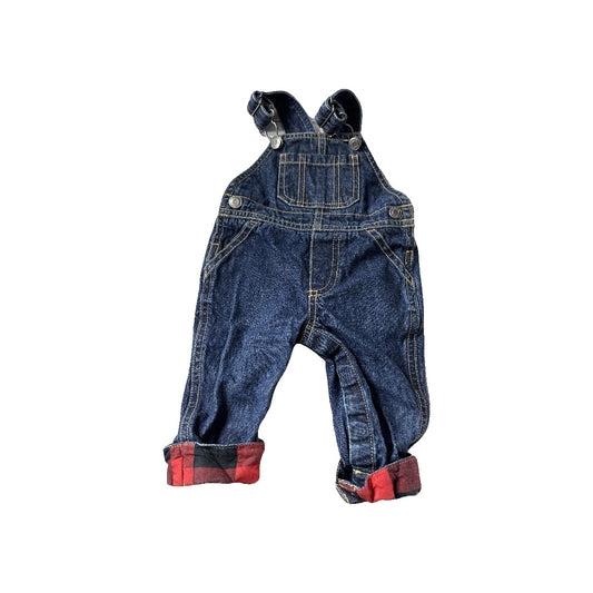 Carters Unisex Denim Overalls Size: 3 months Denim