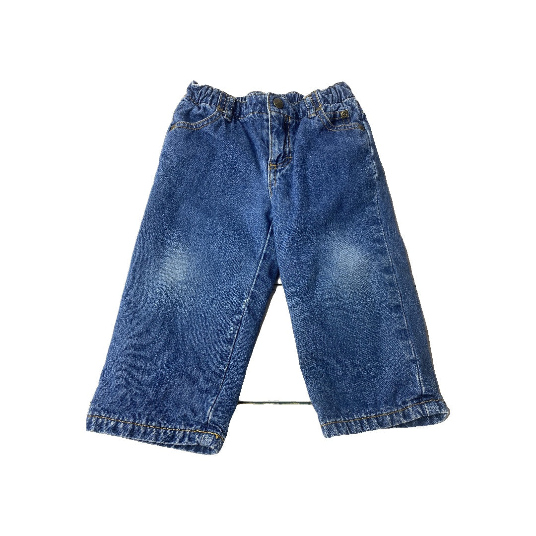 LL Bean Boys Denim Jeans Size: 12-18 months Denim