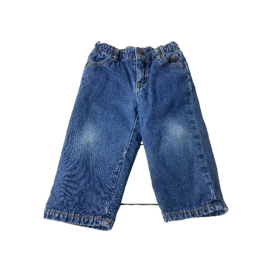 LL Bean Boys Denim Jeans Size: 12-18 months Denim