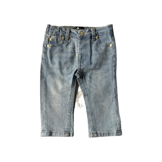 7 For All Mankind Girls Denim Jeans Size: 12 months Denim