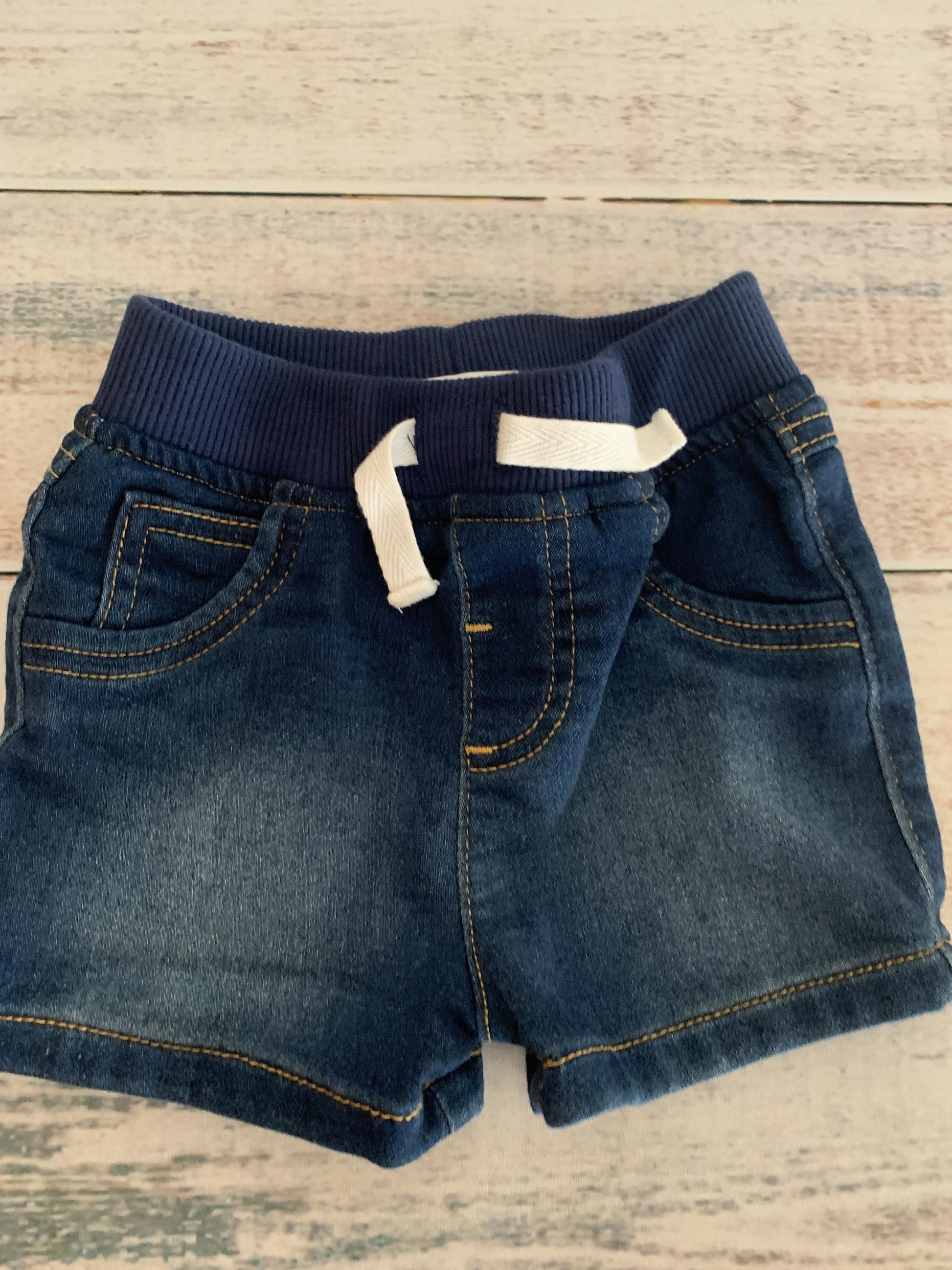 Cat & Jack Boys Denim Shorts Size: 6-9 months Denim
