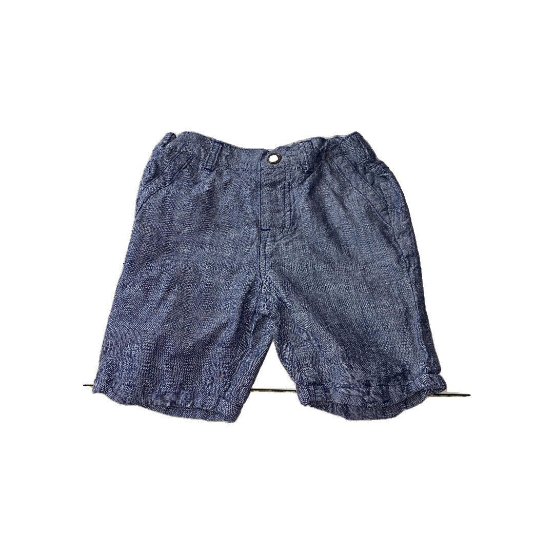 7 For All Mankind Boys Denim Shorts Size: 24 months Denim