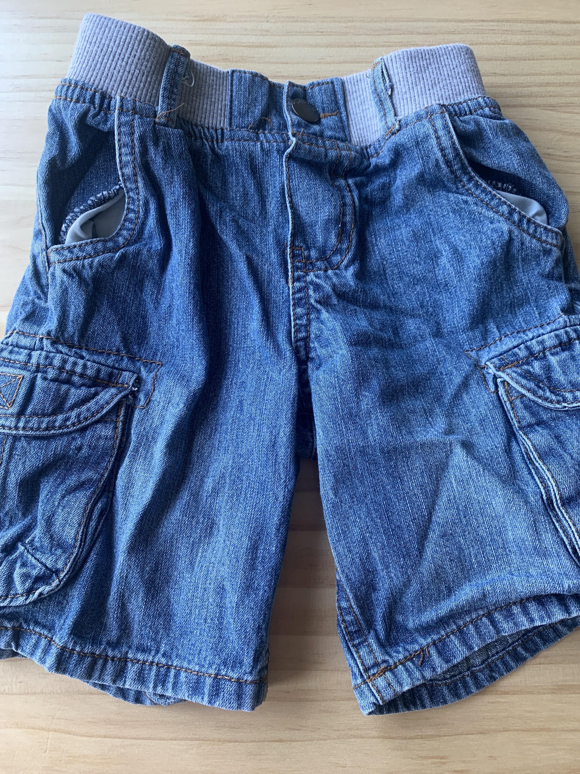 Boys Denim Shorts Size: 4T Denim