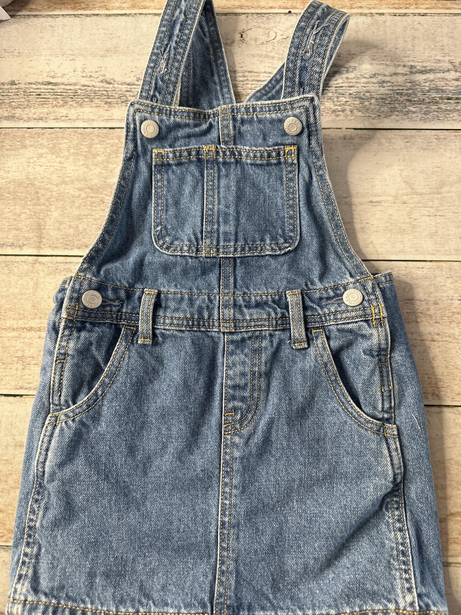 Old Navy Girls Denim Dress Size: 4T Denim