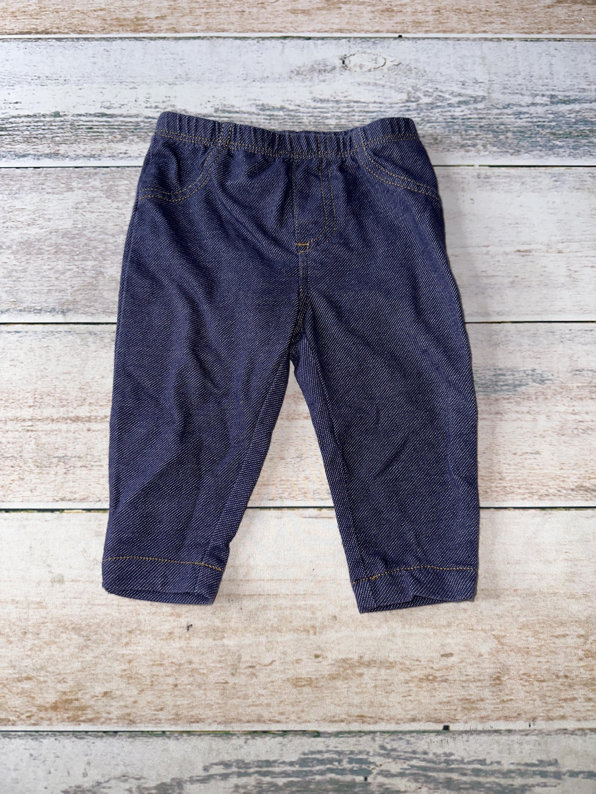 Carters Unisex Denim Pants Size: 6 months Denim