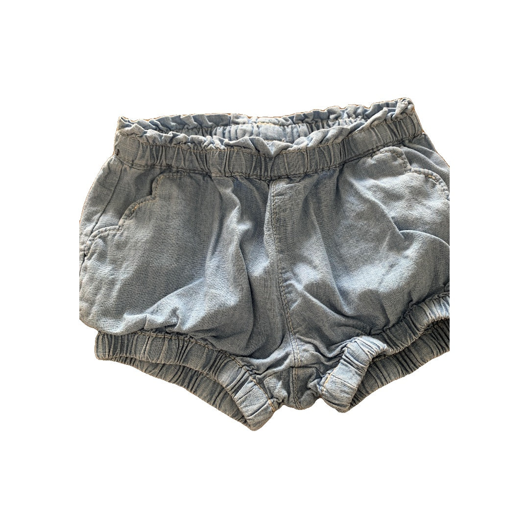 Gap Girls Denim Shirt Size: 6-12 months Denim