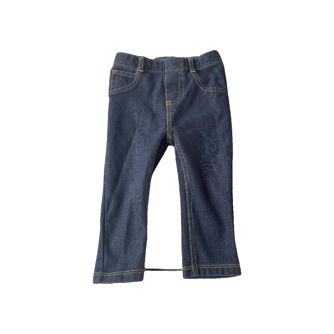 First Impressions Girls Denim Pants Size: 12 months Denim