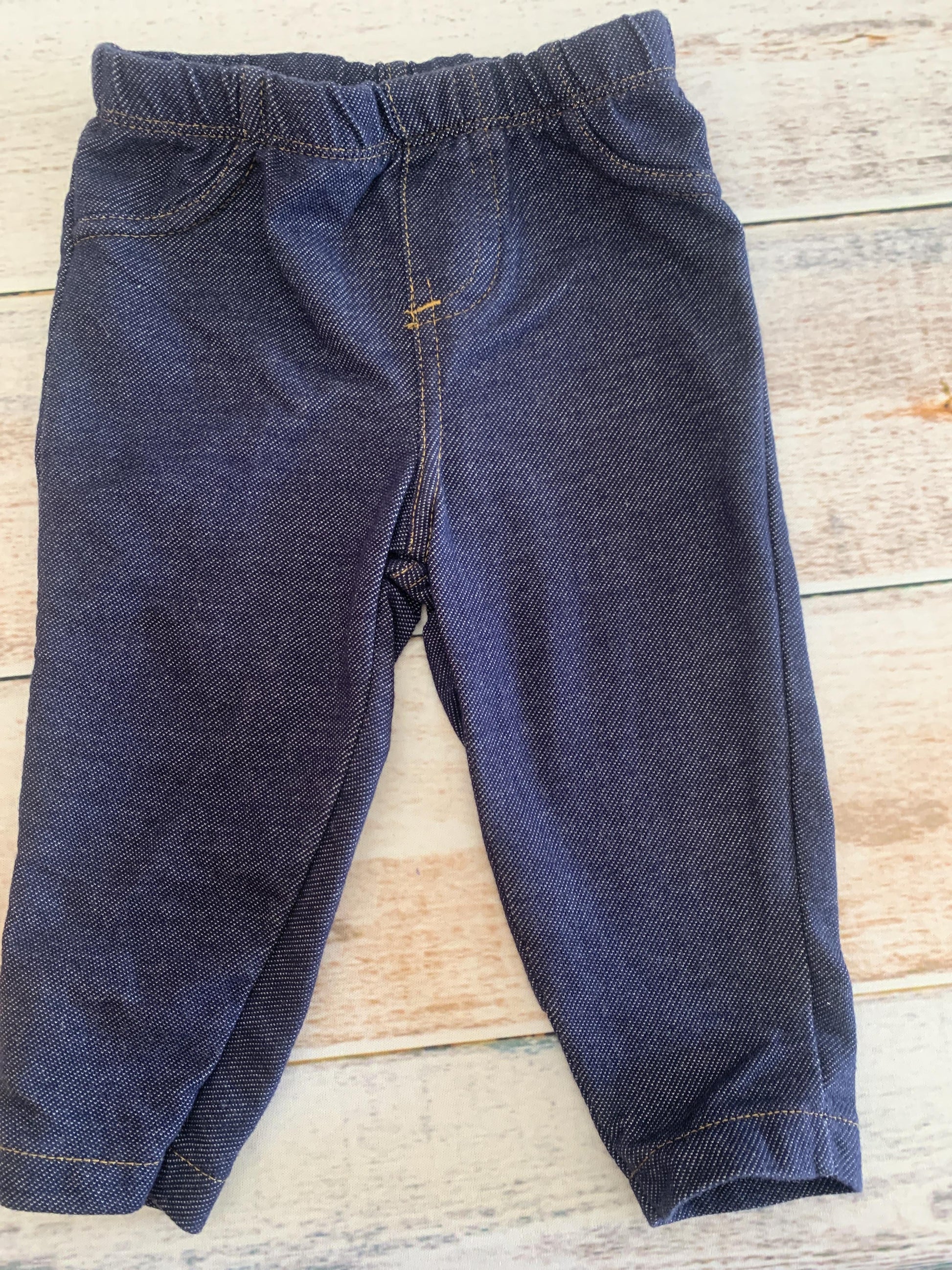 Carters Girls Denim Pants Size: 9 months Denim
