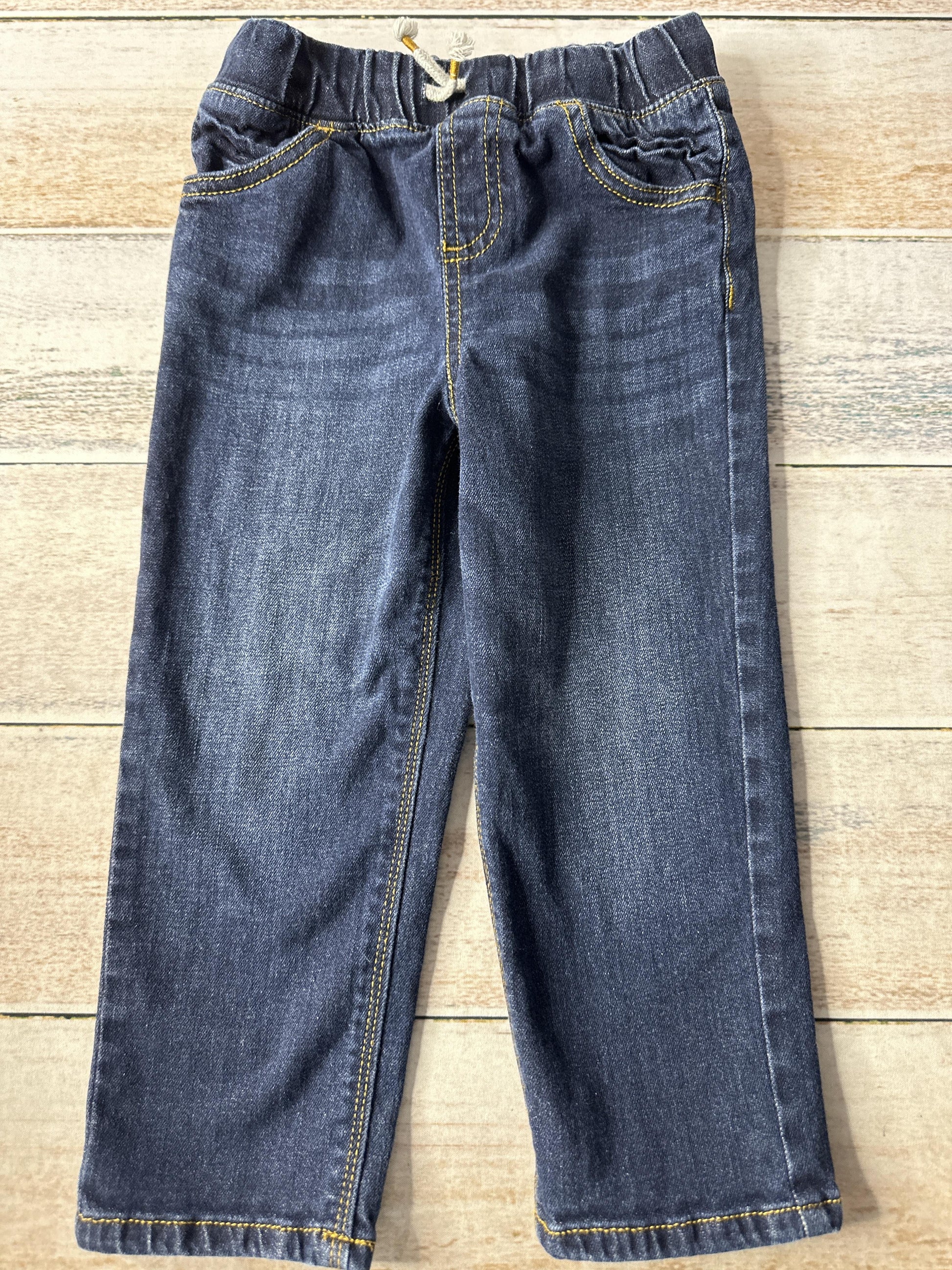 Unisex Denim Pants Size: 3T Denim