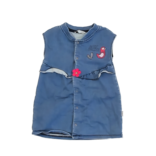 Marc Jacobs Girls Denim Dress Size: 18 Months Denim