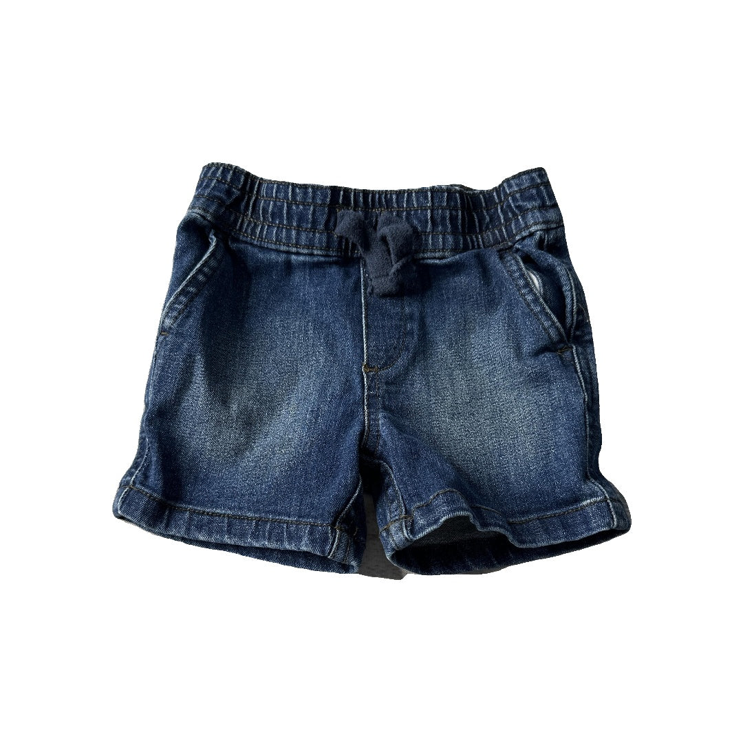 Garanimals Unisex Denim Shorts Size: 12 months Denim