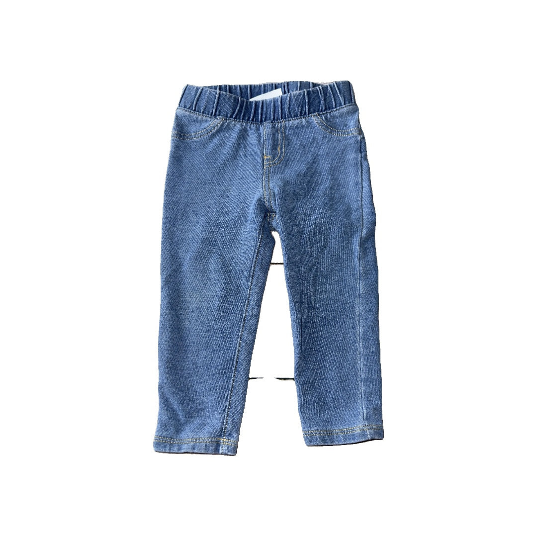 Cat & Jack Girls Denim Pants Size: 18 months Denim