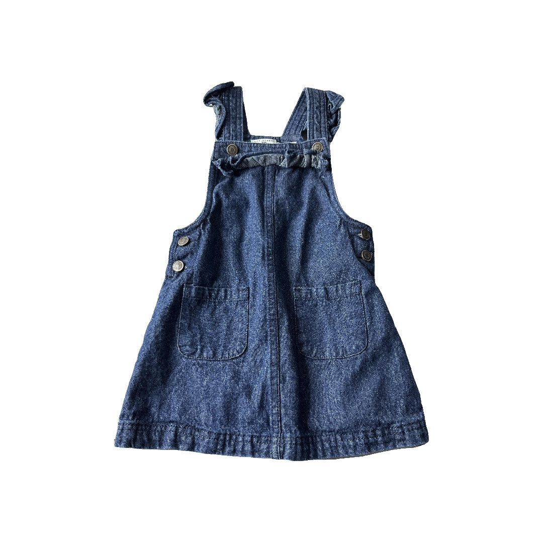 Max Studio Girls Denim Dress Size: 3T Denim