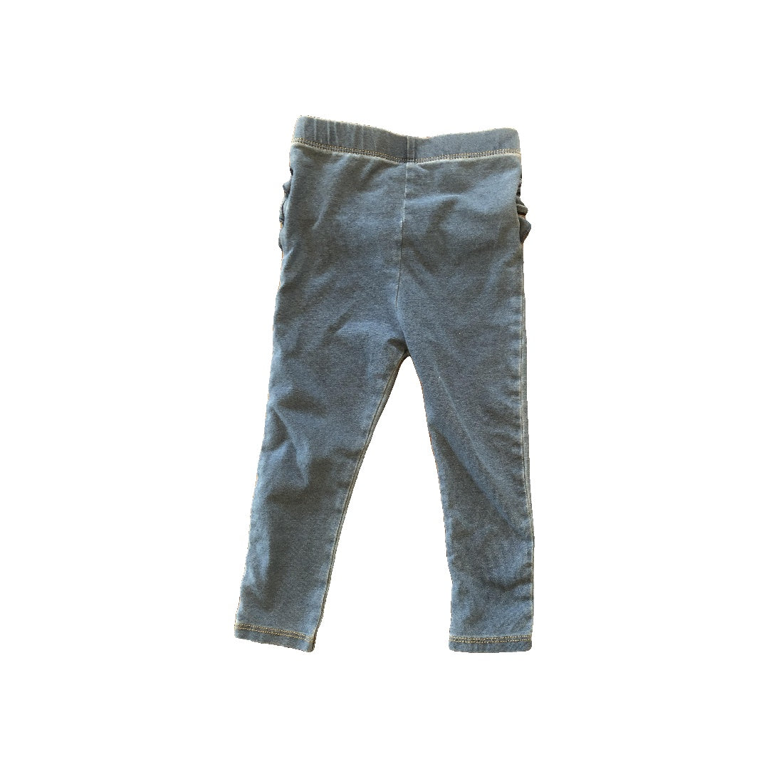 Cat & Jack Girls Denim Pants Size: 18 months Denim