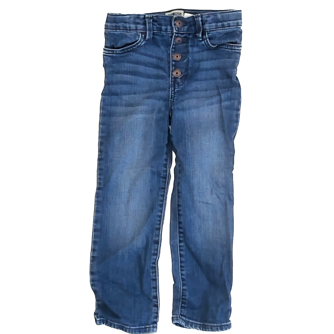 Osh Kosh Girls Denim Jeans Size: 6 Years Denim