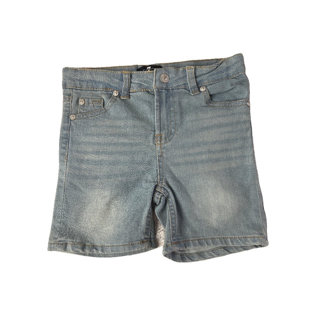 Unisex Denim Shorts Size: 4T Denim