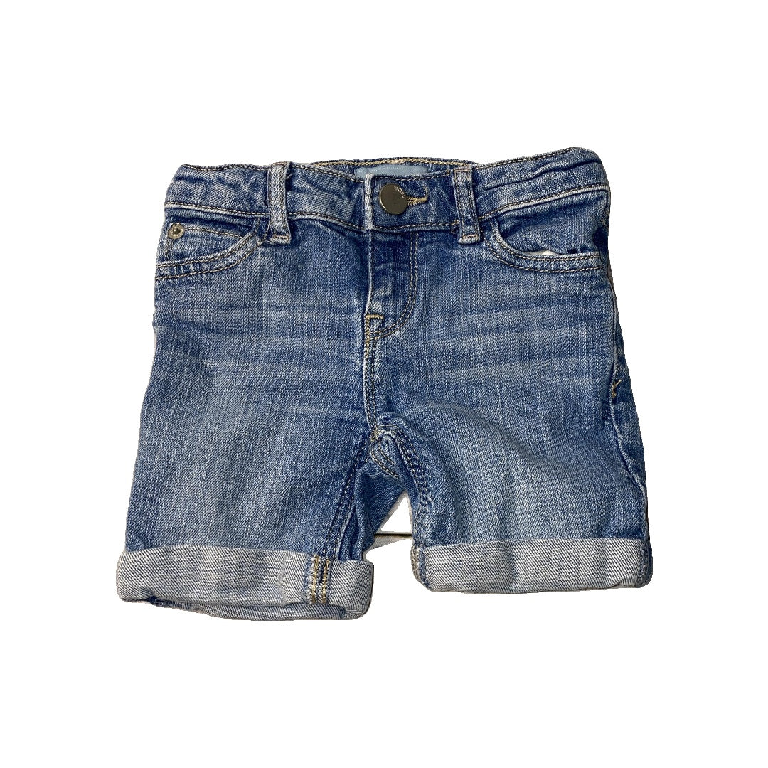Gap Girls Denim Shorts Size: 18-24 months Denim