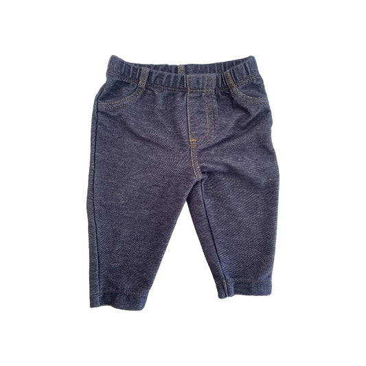 Carters Girls Denim Pants Size: 3 months Denim